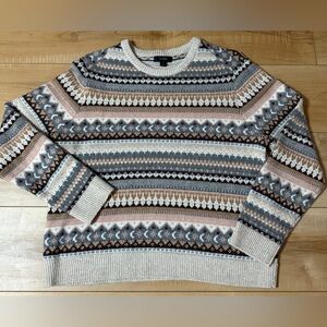 J.Crew Fair Isle Sweater – Women’s
Size L